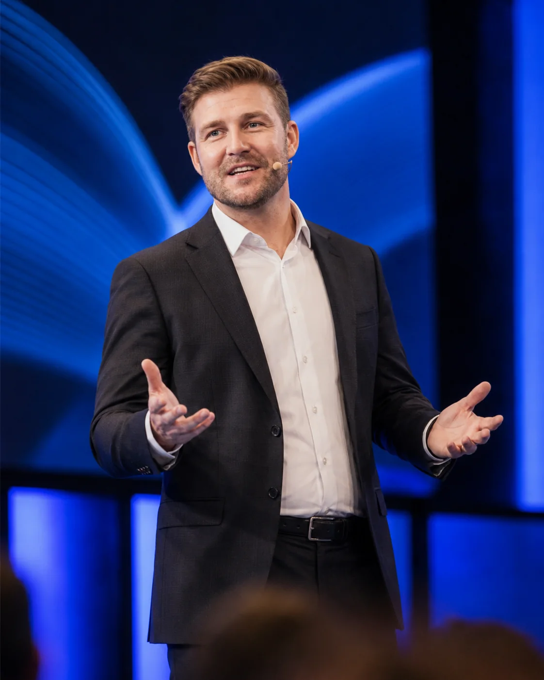 Martynas Juška kalba investavimo konferencijoje